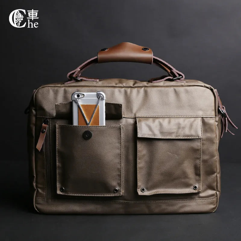 Dpark black laptop bag for 14/15 inch Lenovo laptops with single shoulder sling strap