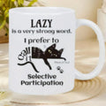 11oz ceramic thermal transfer mug with picture style decoration