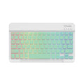 10-inch Bluetooth keyboard tablet with colourful backlighting for mobile phones and tablets