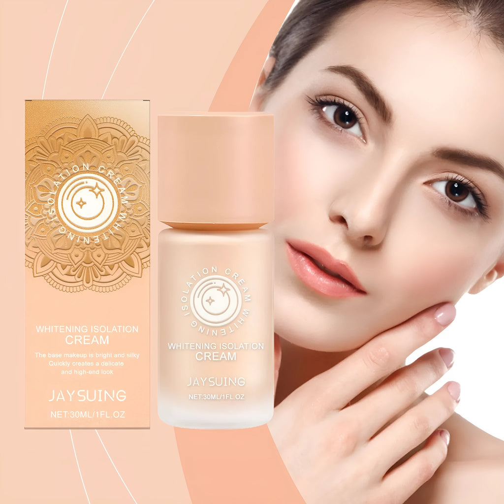 Clear moisturising makeup primer in 30ml bottle with cream texture