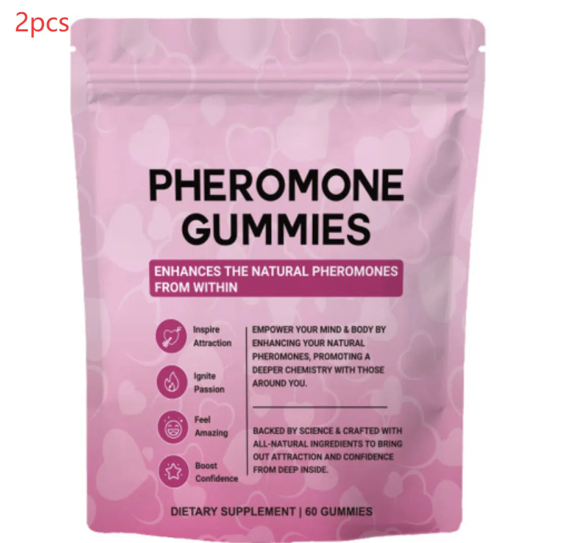 Pack of 60 edible pheromone gummies for household pest control