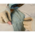 Portable outdoor hemostatic bandage with tactical gauze tape roll in first aid packaging