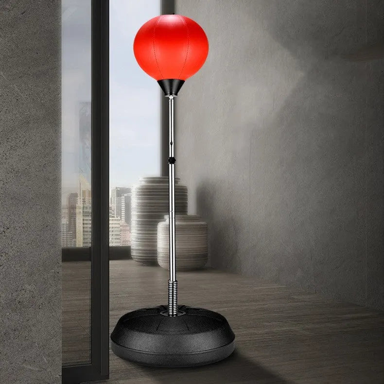 Home reaction trainer boxing speed ball 3.5kg PVC red black colour