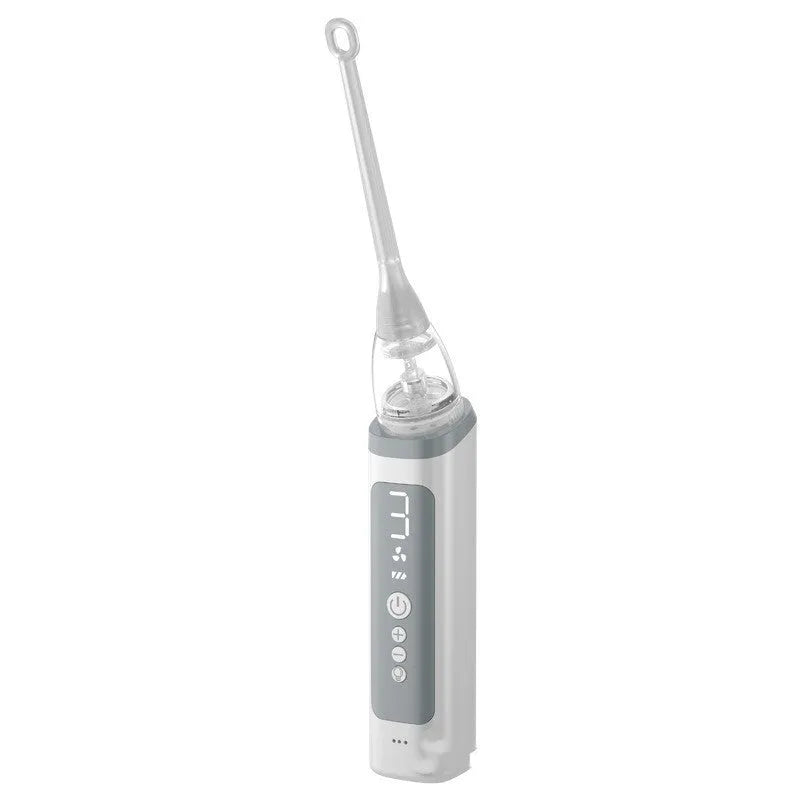 Milky white tonsil stone removal tool for oral cleaning and dental calculus extraction