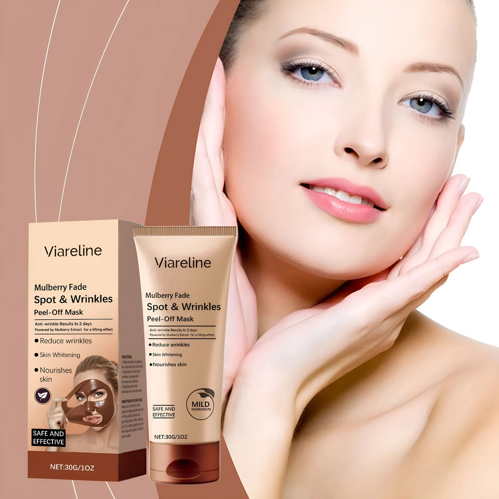 30g wrinkle-fading facial mask with collagen and botanical extracts.