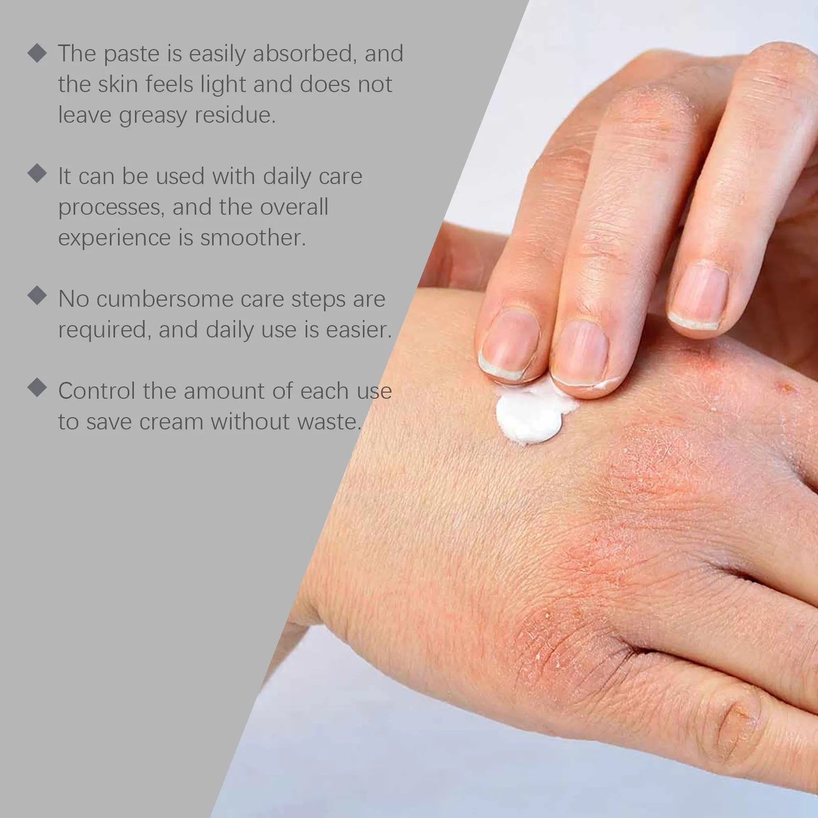 75g tube of skin neck cream with Bifidobacterium and mint leaf ingredients