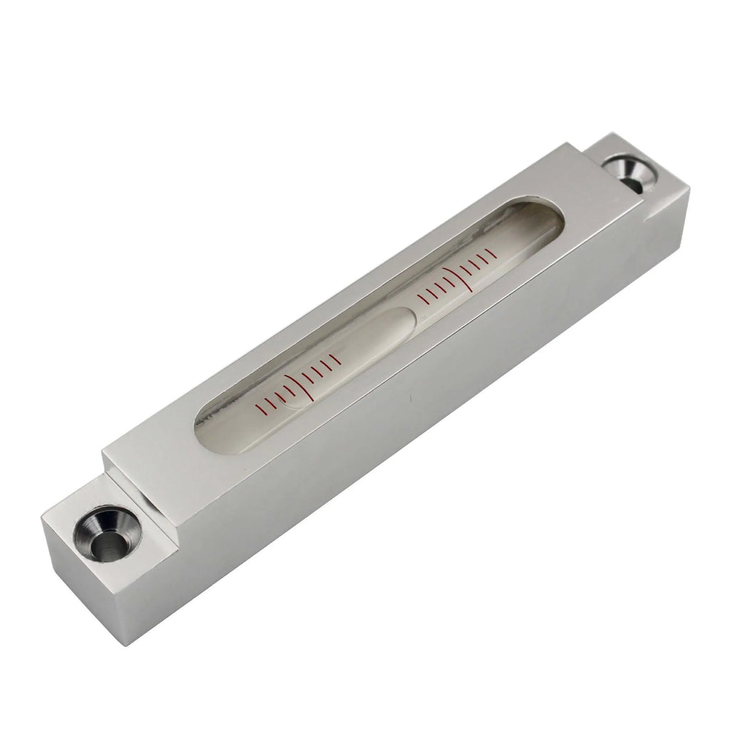 132mm metal and glass mini spirit level for machine tool decoration with precision measurement