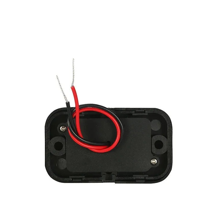 Black QC3.0 and PD 3.0 fast car charger with Type-C port for 36W charging in vehicles.