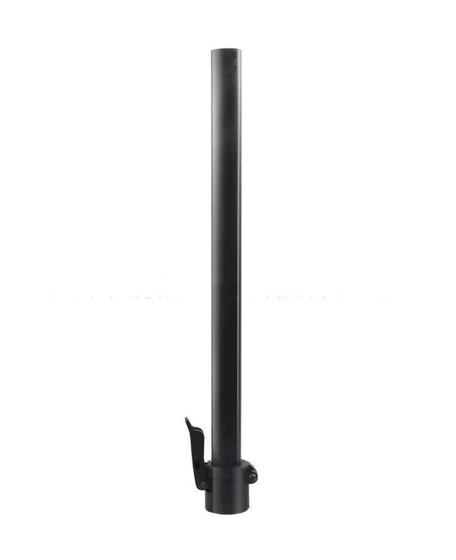 Black metal folding upright pole for Nanbo No. 9 electric scooter.