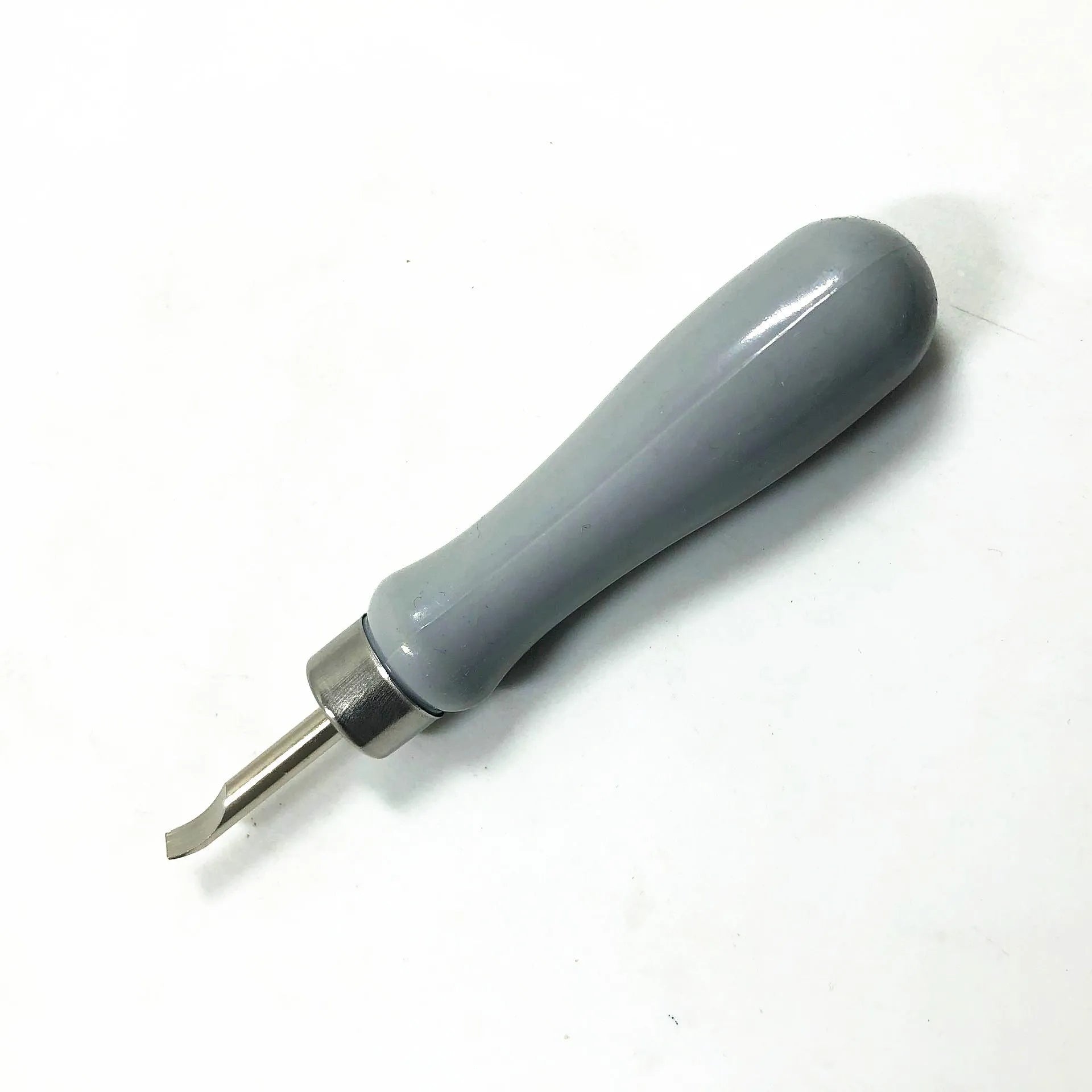Watch back case opener tool with alloy plastic construction showing pry knife design options