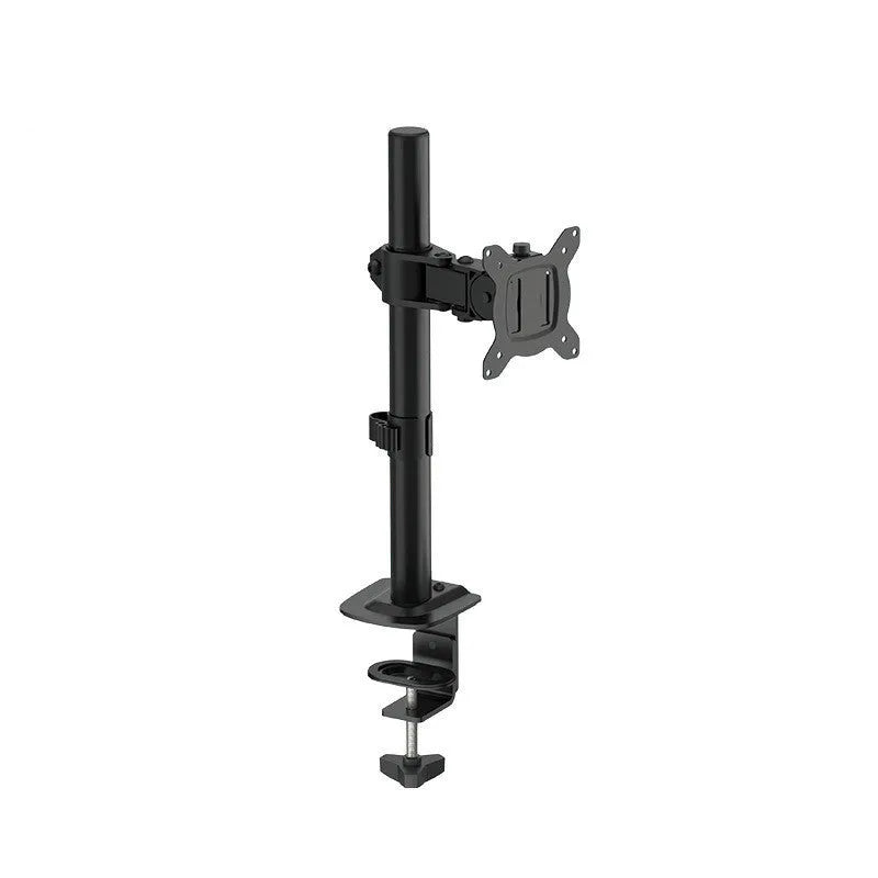 Computer lifting rotating display bracket showing adjustable arm structure for monitor mounting