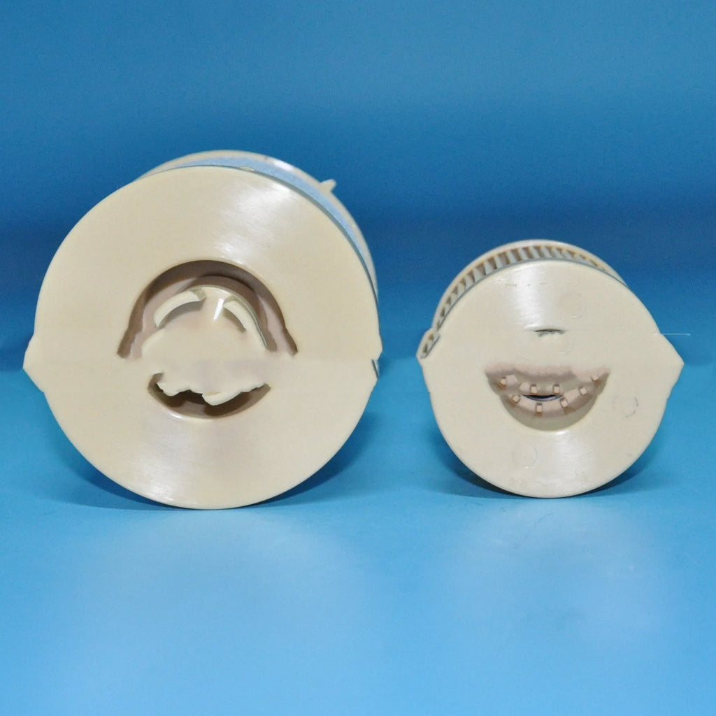 FD4616 diesel fuel filter for Ford F350 F550 trucks with 6.0L engine, showing dimensions.