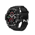 T6 Tactical Smart Watch in black or green with 1.3-inch screen on an anti-sweat tape strap.