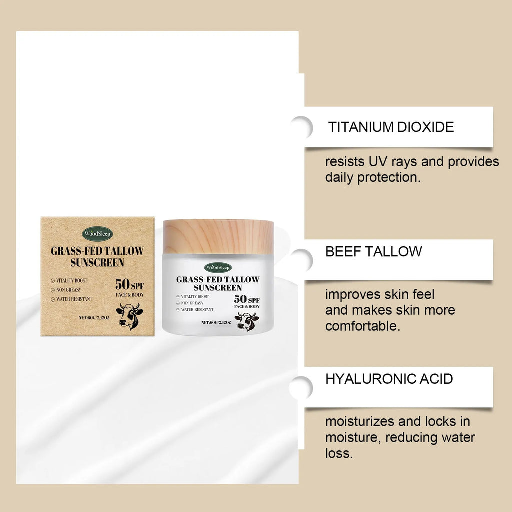 Butter moisturising protective cream 60G container with SPF and hyaluronic acid