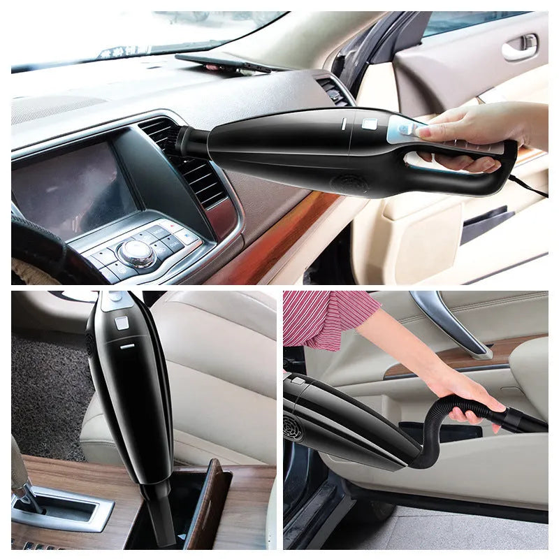 PoHigh Power Hypa eighth generation car vacuum cleaner in black or orange colour
