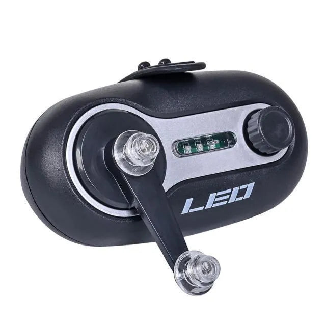 Telescopic fishing rod alarm with automatic signal induction lamp for night fishing