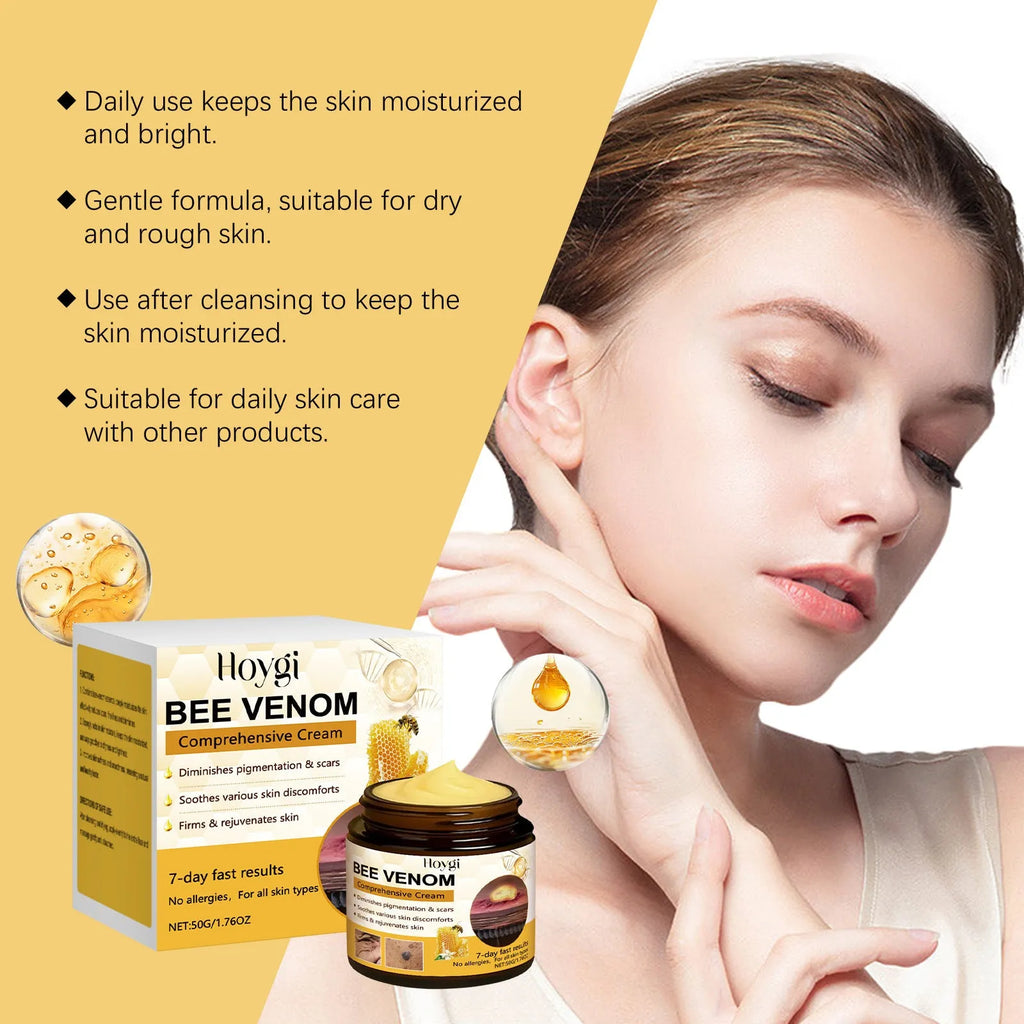 50g pot of neck firming cream with hyaluronic acid and collagen formulation