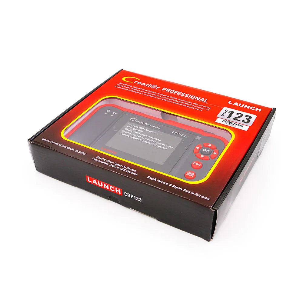 CRP123 automobile fault detector diagnostic equipment with cables and card reader
