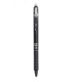 Hot erasable push gel pen 0.5mm with retractable tip and plastic body