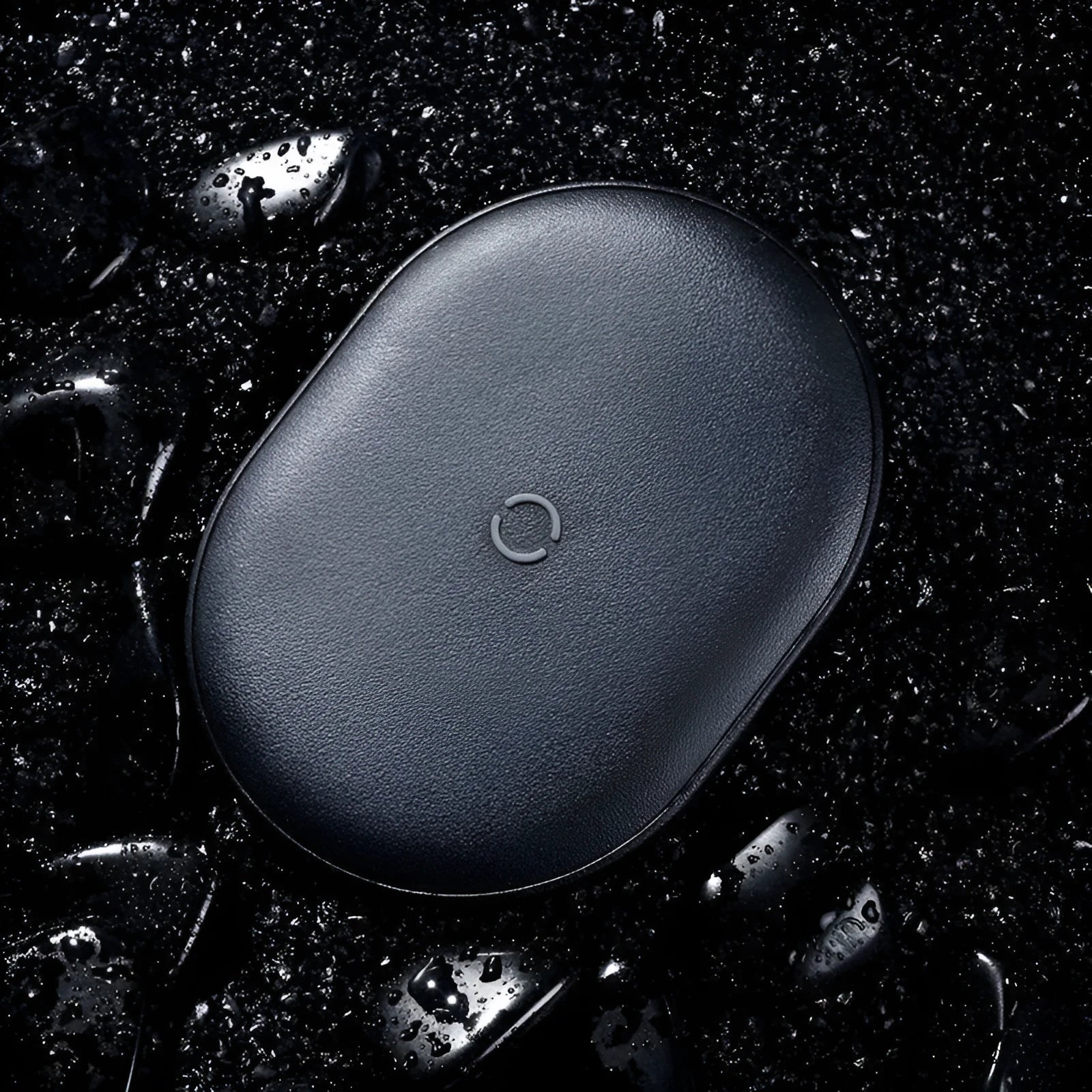 Baseus rough 15W wireless charging pad in black or white colour with LED indicator