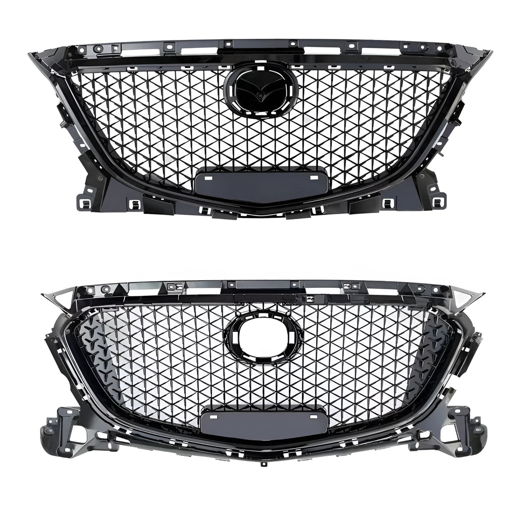 Mercedes-Benz Unksera three-section front shovel retrofit component in black finish