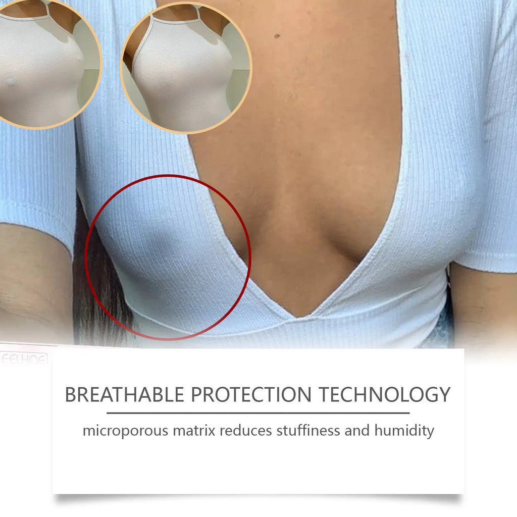 Invisible milk head cover chest patches for nursing mothers with aloe extract