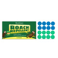 Cockroach bait paste traps with adhesive strips for indoor pest control containing imidacloprid and dinotefuran insecticides
