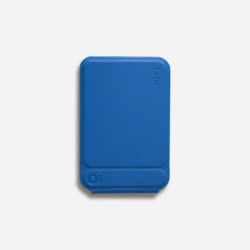 Slim black magnetic phone holder case with MOVAS leather texture on a magnetic car mount.