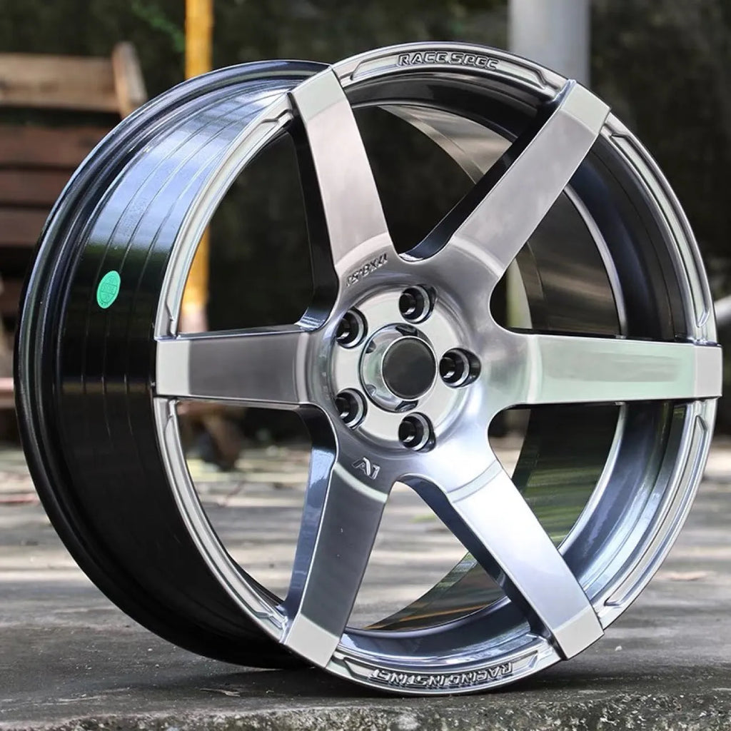 18-inch aluminium alloy low-lying wide-sided large concave wheel modification