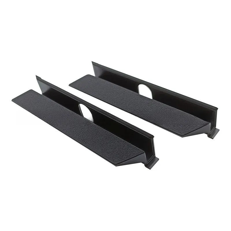PS4 Pro hard drive bottom cover replacement part with baffle block strip in black