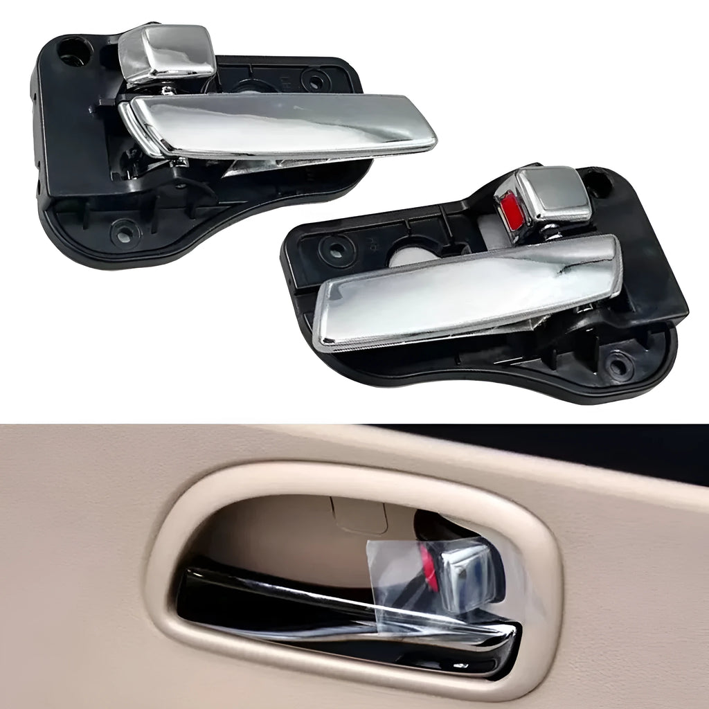 Hyundai Tucson black beige interior door handle replacement part made from ABS plastic