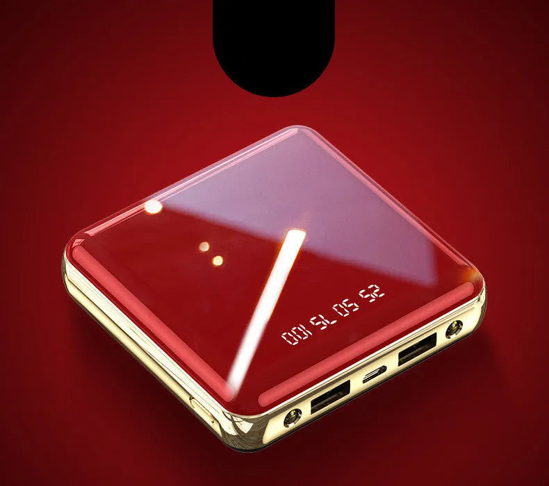 Compact 20000mAh mini power bank in multiple colours with multi-USB ports
