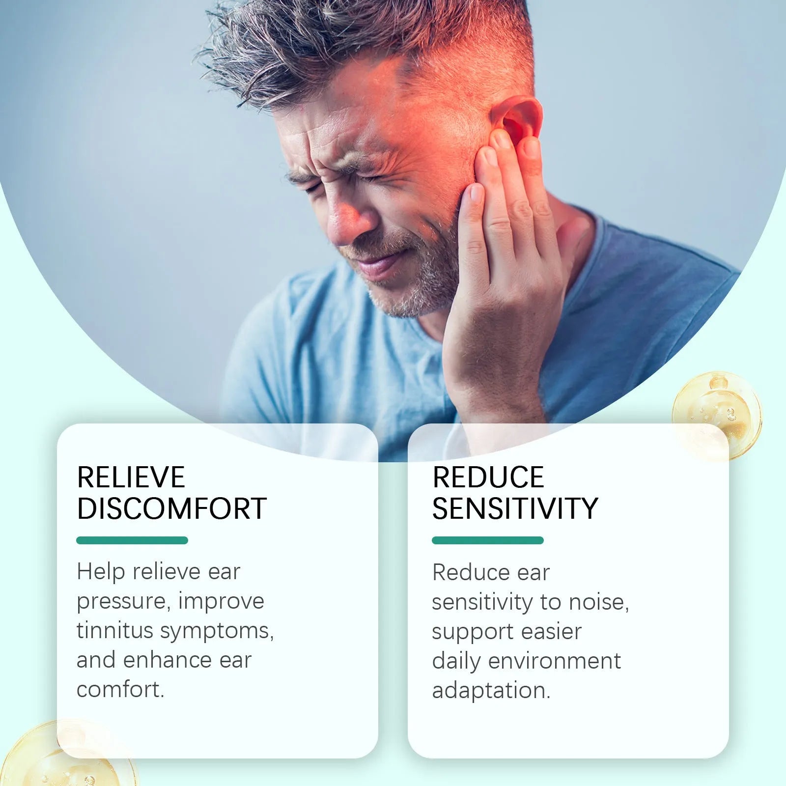 30ml bottle of gentle cleansing ear drops for daily comfort maintenance