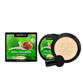 ZEPHOCO CC cream tube and mushroom powder puff in ivory white and natural colour