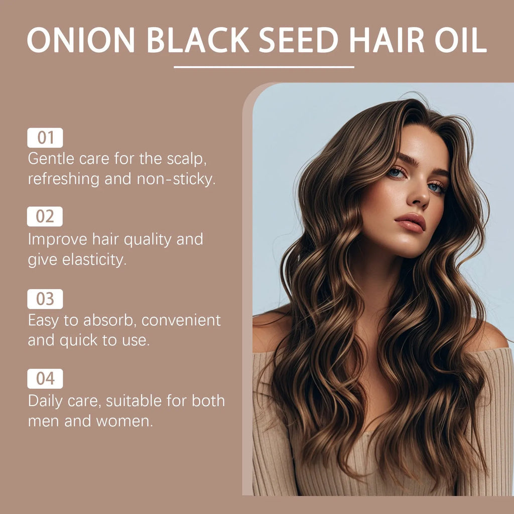 100ml bottle of hair care essential oil with accessories for dry hair nourishment