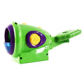 Pink automatic bubble machine with quiet motor and fixing bracket for outdoor kids party