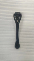540 micro needle derma roller with black handle and coloured wheel on a white background