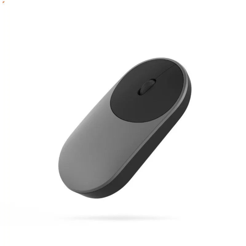 Wireless portable mouse in black or white with Bluetooth and 2.4GHz for laptop use