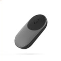 Wireless portable mouse in black or white with Bluetooth and 2.4GHz for laptop use