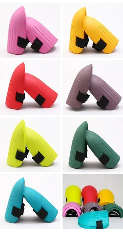 EVA foam knee pads in five colours for gardening protection