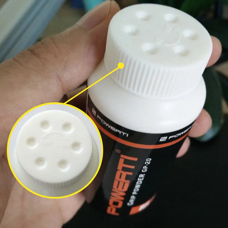 White magnesium carbonate anti-slip powder for sports grip enhancement