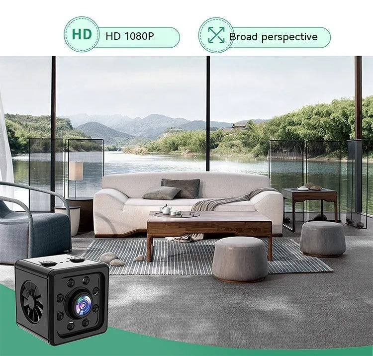 Black K13 remote network intelligent sports HD camera with mounting bracket on a white background.