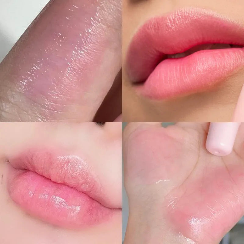 8.5g tube of moisturising lip balm with brightening and anti-chapping properties