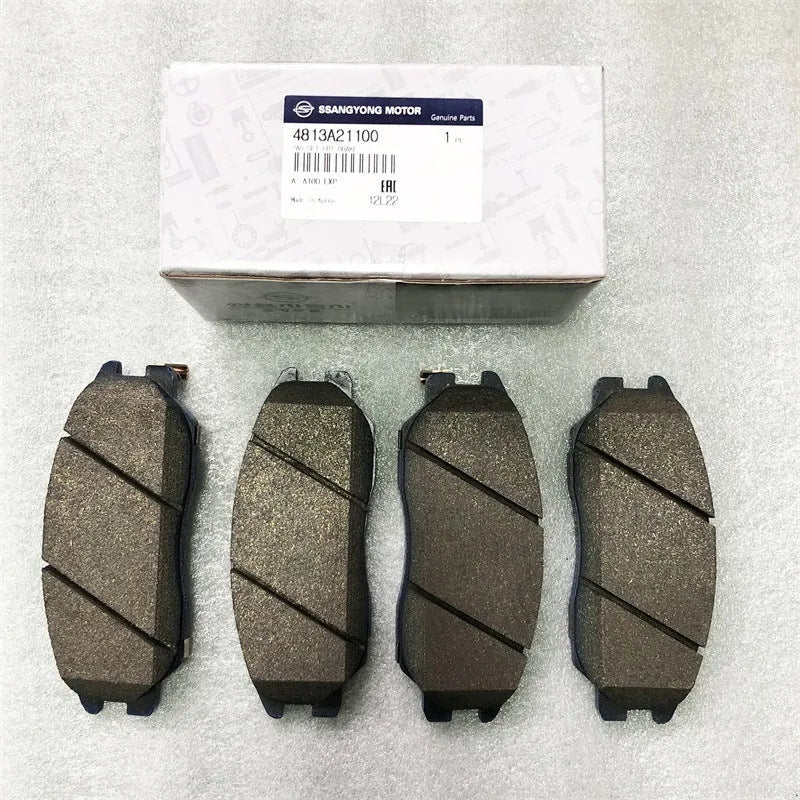 Brake pad metal accessories part numbers 4813009A10 and 4813008BA0 for Aiteng Kyron Rester vehicles