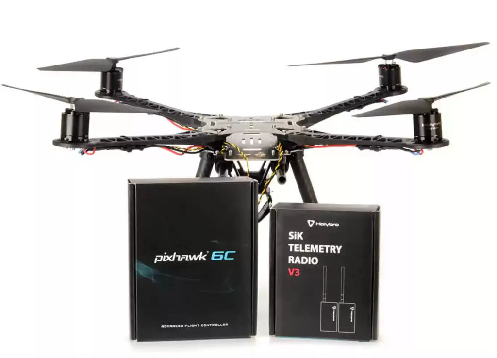 Ultra Hard Robotic Arm Drone Rack Accessory in plastic, T-shaped support, under 30cm, for youth training
