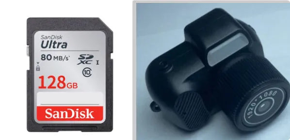 Black Y3000 HD outdoor sports camera with small display screen on compact body.