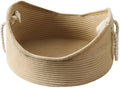 Natural wicker cat bed basket with corrugated scratching board surface in two size options