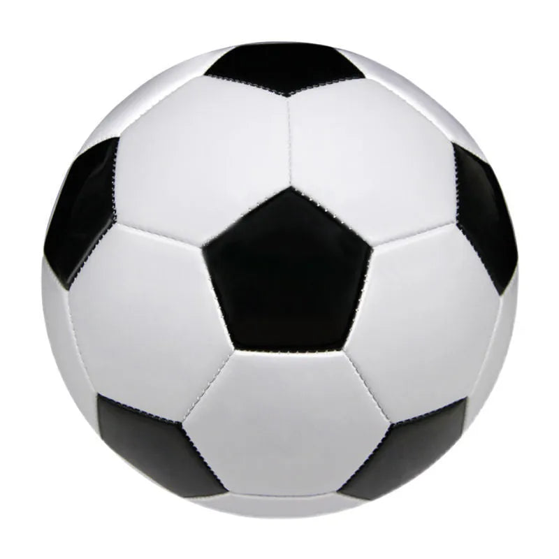PVC football in three sizes with multiple colour patterns including tornado and digital designs