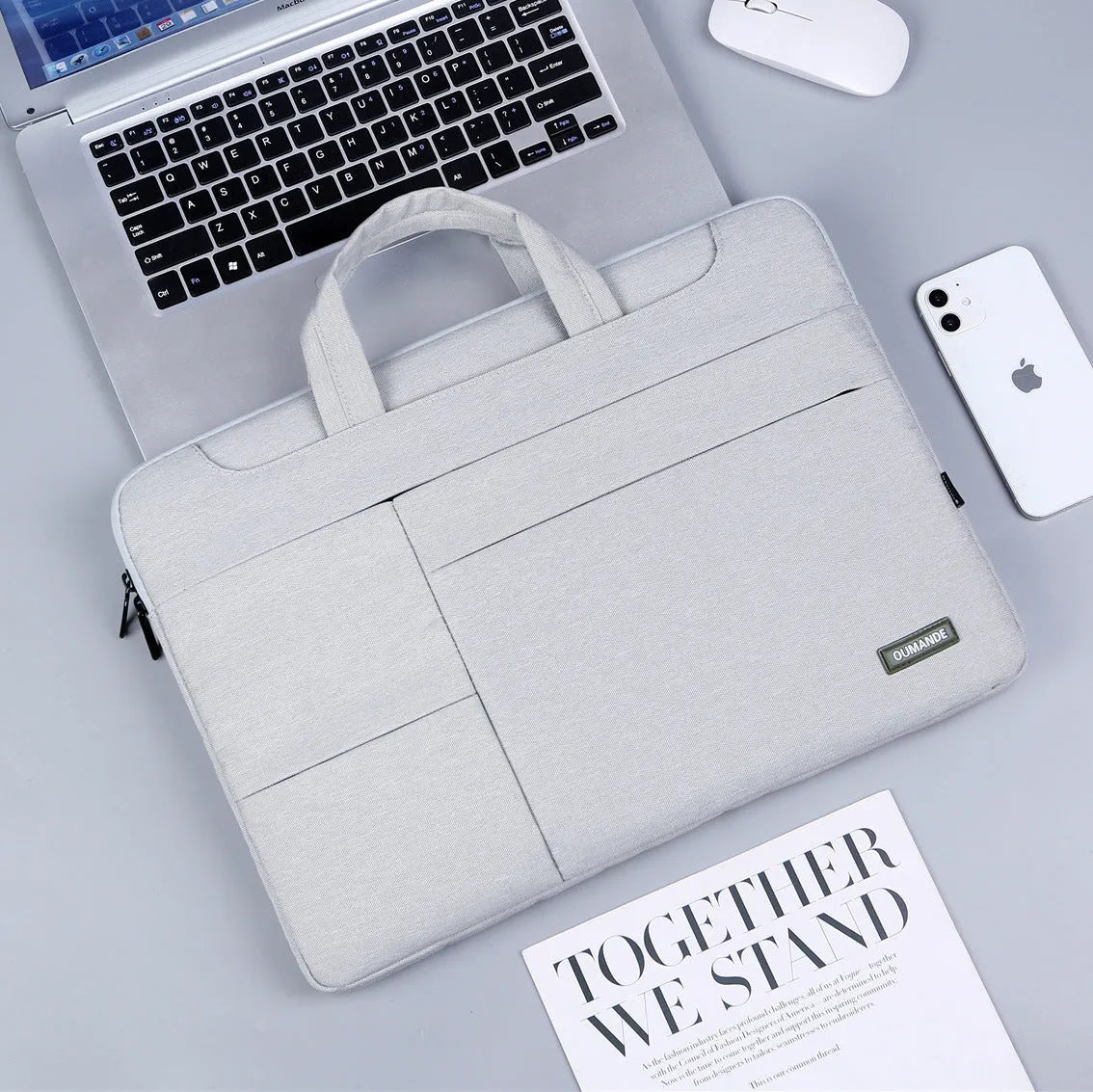 Waterproof Oxford cloth 15.6-inch laptop bag for business in a choice of colours.