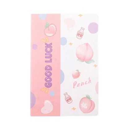 Cartoon A5 notebook with 30 sheets featuring cute bear design, measuring 148 x 210 mm